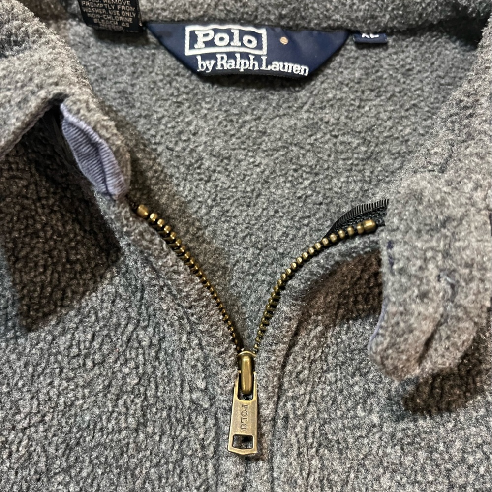 Polo Ralph Lauren Gray Fleece Jacket